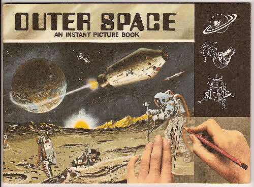 1970 Ricicles Instant Picture Book Outer Space