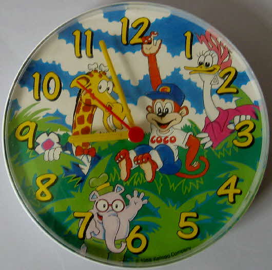1988 Coco Pops Wall clock