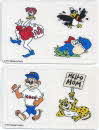 1991 Coco Pops Peel n Play stickers - opened 4 small