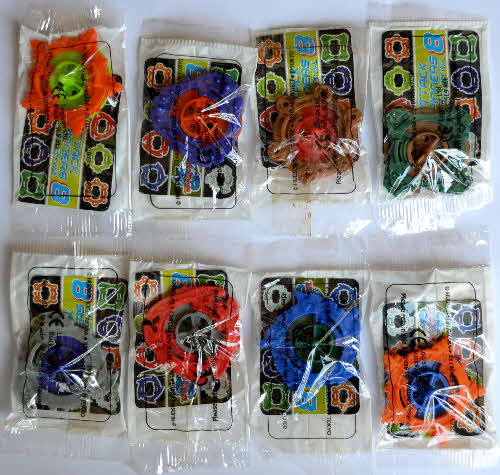 2002 Coco Pops Beyblades mint
