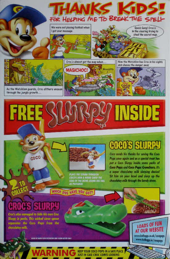 2004 Coco Pops Free Slurpy