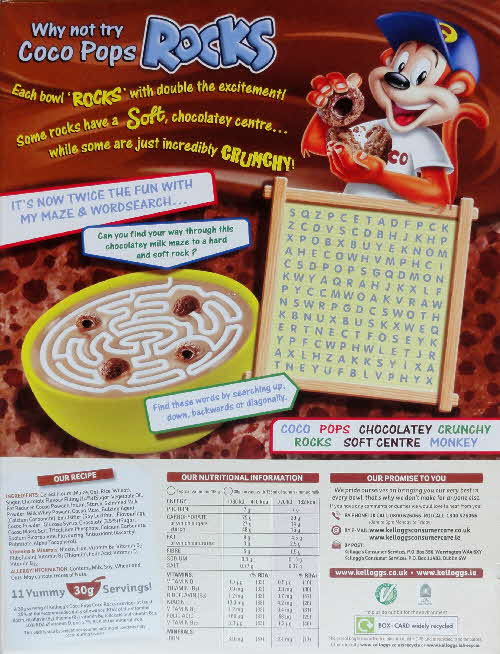 2013 Coco Pops Try Coco Rocks
