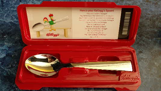 2015 Kelloggs Personalised Spoon Reissue packaging