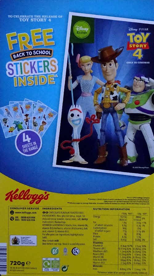 2019 Coco Pops Toy Story 4 Stickers (1)