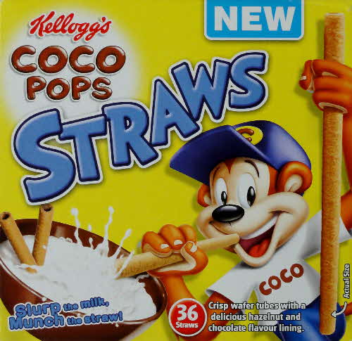 2005 Coco Pops Straws front