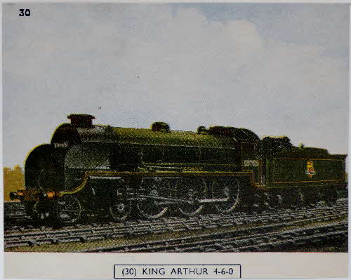1954 Cornflakes Locomotives No 30 King Arthur