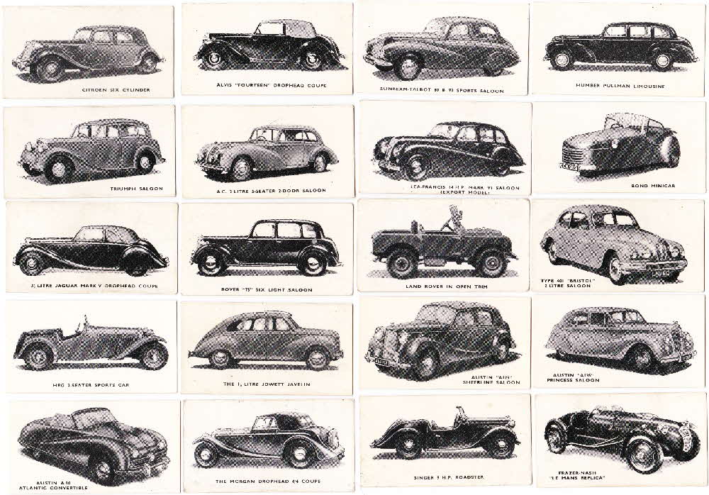 1950 Cornflakes Motor Cars black & white (2)