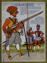 1955 Cornflakes British Army Unifoms No 2 Musketeer 1644 small