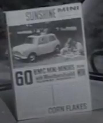 1965 Cornflakes Mini Competition