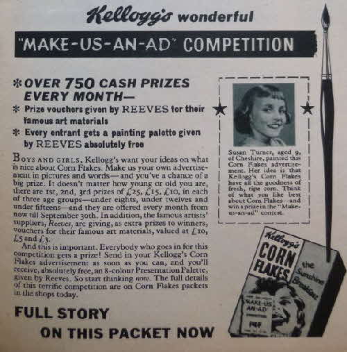 1959 Cornflakes Make us an Ad 2
