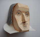 1966 Cornflakes Heads of Fame No 5 William Shakespeare made (2)