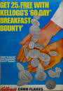 1970s Cornflakes 25p Breakfast offer1 small