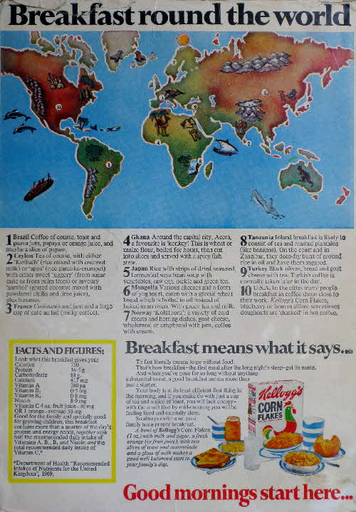 1973 Cornflakes Breakfast round the world (1)