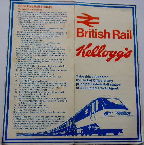 1977 Cornflakes Free Child Rail Ticket (2)