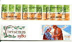1980 Cornflakes Xmas stamps (betr)