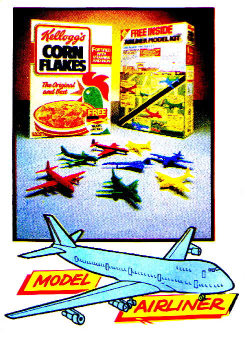 1985 Cornflakes Model Airliner Kit