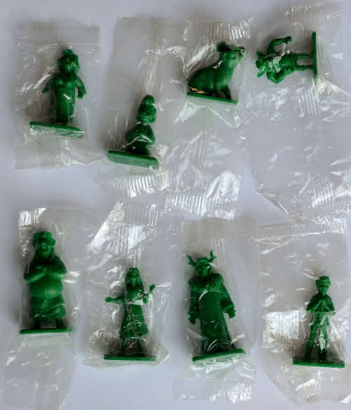 1985 Cornflakes Black Cauldron - green mint