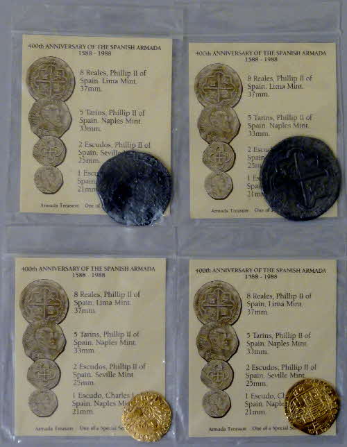 1988 Cornflakes Armada Coin set