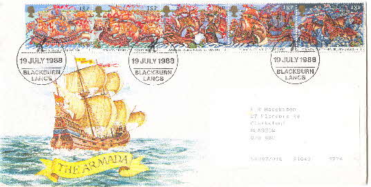 1988 Cornflakes Armada Souvenir cover