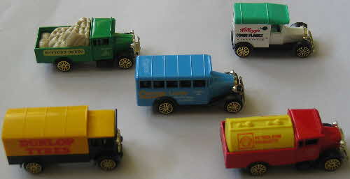 1989 Cornflakes Village Van collection Corgi vehicles