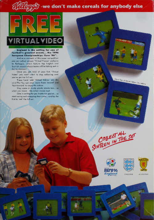1996 Cornflakes Euro 96 Virtual Videos