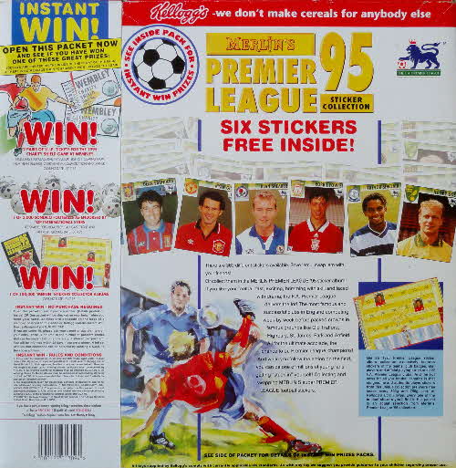 1995 Cornflakes Premier League Stickers (2)