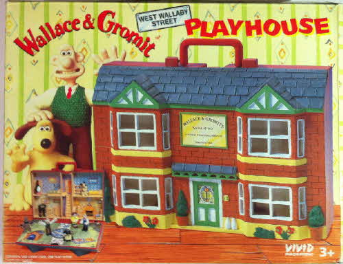 1997 Cornflakes Wallace & Gromit Playset front