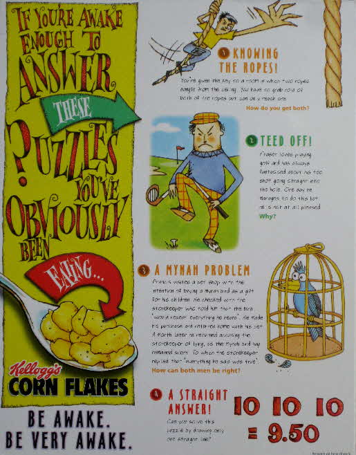 2002 Cornflakes Puzzles