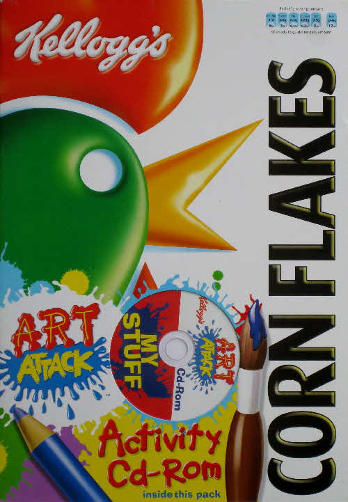 2006 Cornflakes Art Attack CD Rom My Stuff