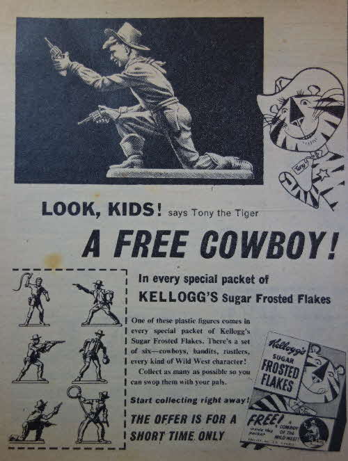 1957 Frosties Cowboys of the Wes
