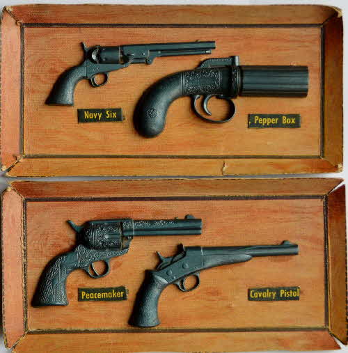1957 Frosties Famous Guns of the Wild West on packet back1
