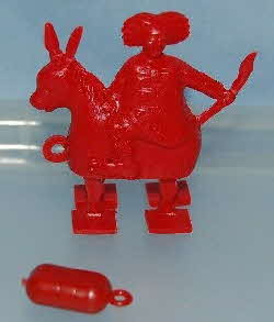 1961 Frosties Donkey Derby clown 1 - Red