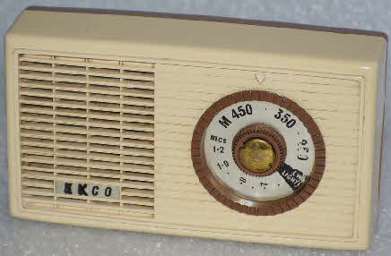 1962 Frosties Ecko Transistor Radio