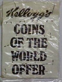 1970s Cornflakes Coins of the World (betr)