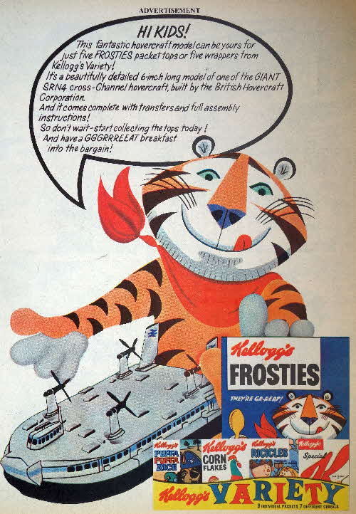 1972 Frosties SRN4 Cross-Channel Hovercraft (1)