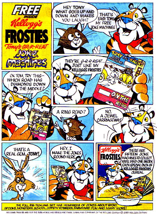 1989 Frosties Joke Machine