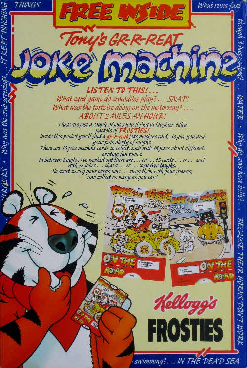 1989 Frosties Joke Machines