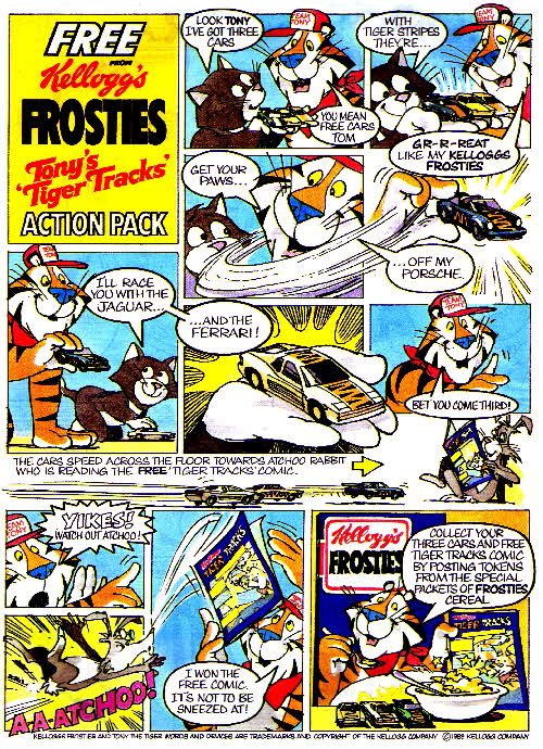 1989 Frosties Tiger Tracks