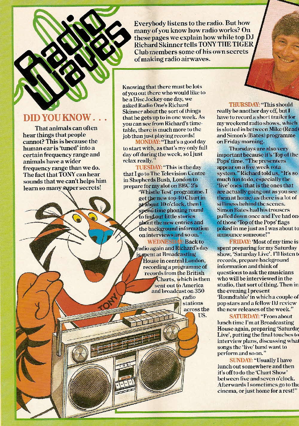 1985 Frosties Tony the Tiger Magazine (4)