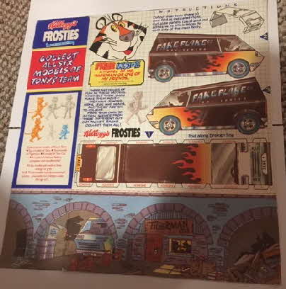 1985 Frosties Tony Tiger Models Van (2)