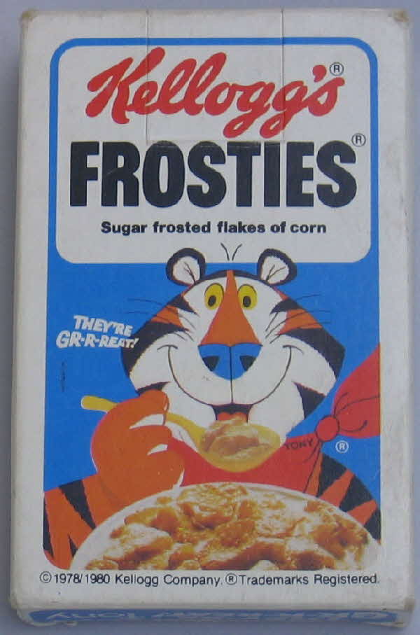 1980 Frosties Playing Cards