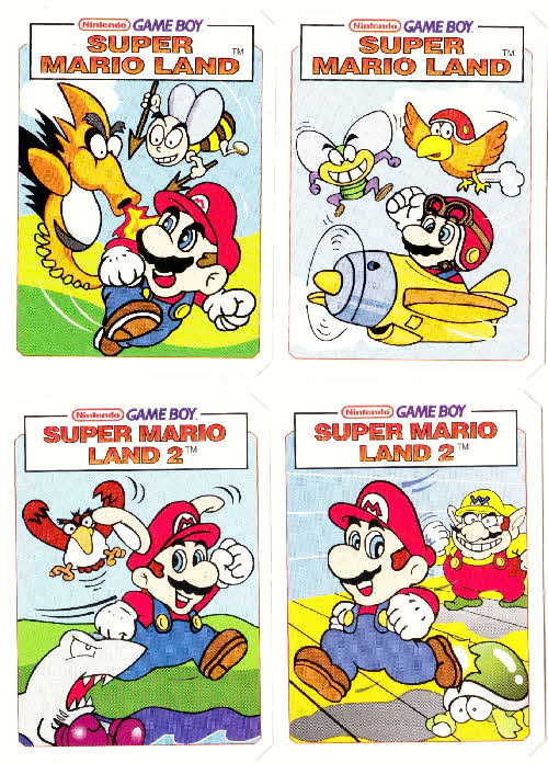 1993 Frosties Nintendo Gameboy cards & Stickers 4 open (1)