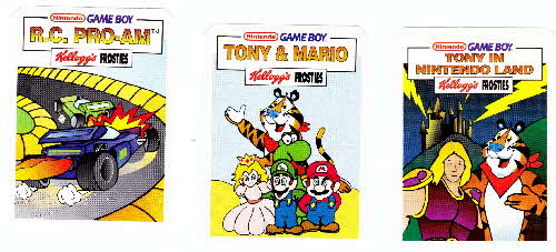 1993 Frosties Nintendo Gameboy scratchcards  (3)