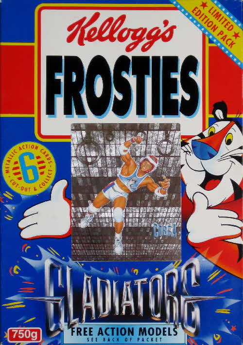 1995 Frosties Gladiators Action Cards Cobra