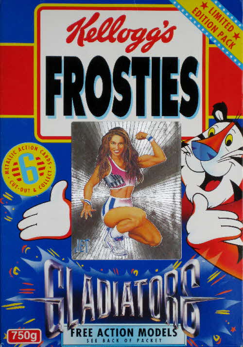 1995 Frosties Gladiators Action Cards Jet