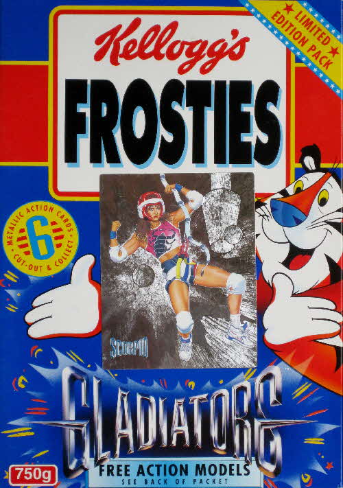 1995 Frosties Gladiators Action Cards Scorpion
