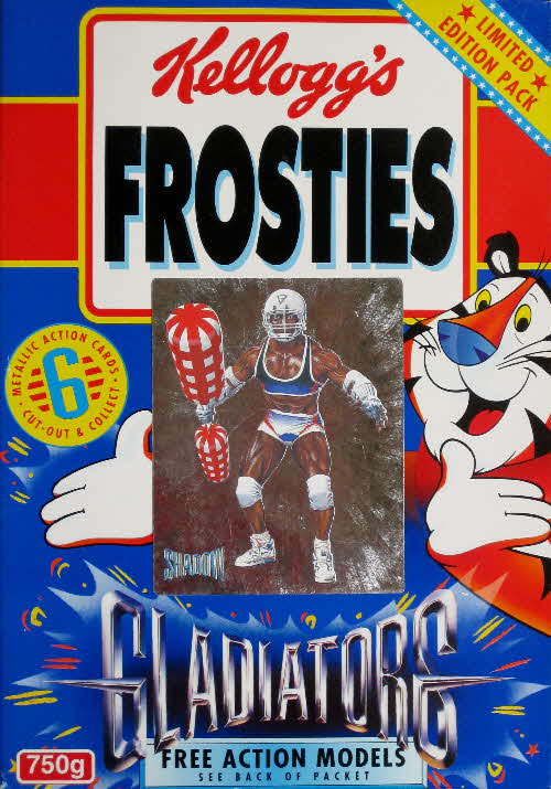 1995 Frosties Gladiators Action Cards Shadow