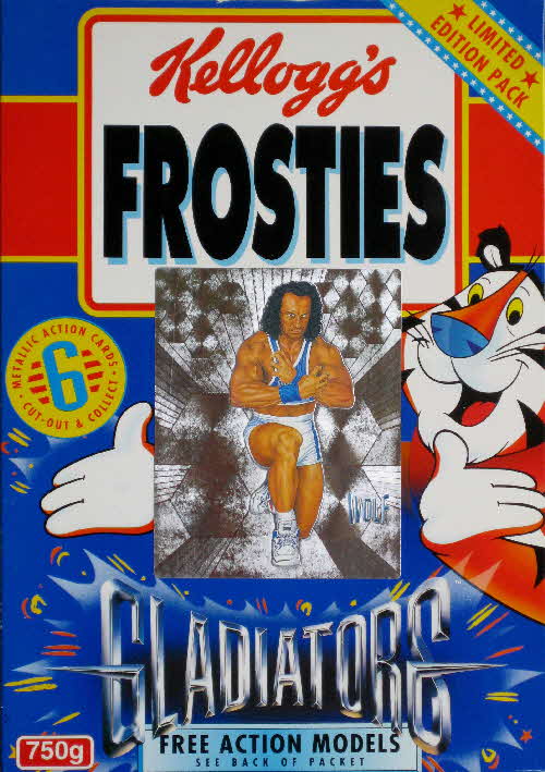 1995 Frosties Gladiators Action Cards Wolf