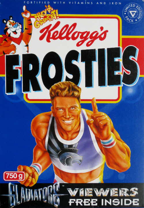 1994 Frosties Gladiators 3D Viewers - Trojan front