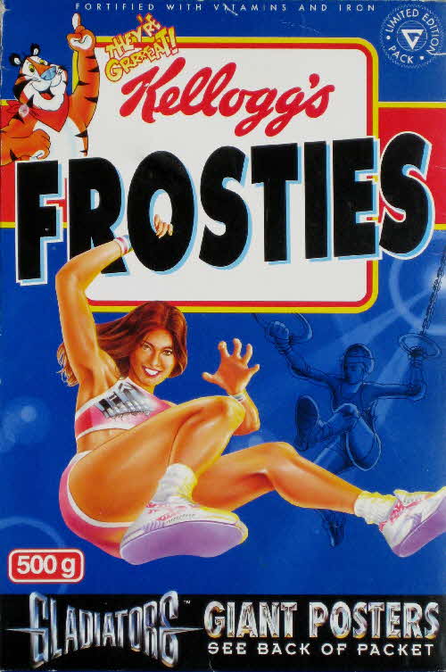 1995 Frosties Gladiator 3D poster front Jet